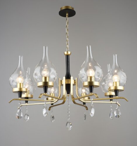 ВР-NH5316/8 GD+BK D770*H520/H820 мм (2) светильник [01110204] ВР-NH5316/8 GD+BK D770*H520/H820 мм (2) светильник потолочный