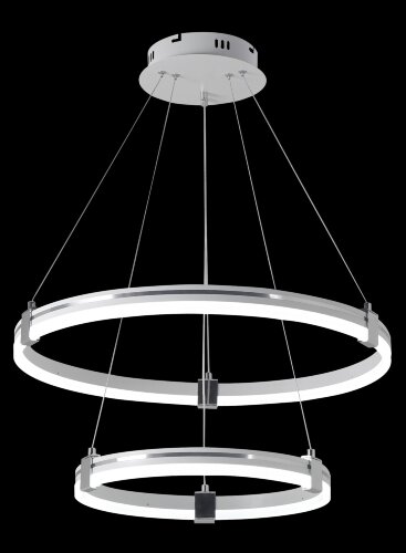 МС-DK6043/2 WH+CR Led 68W 3000K+4000K+6500K диммер [01100194] МС-DK6043/2 WH+CR Led 68W 3000K+4000K+6500K диммер (1) светильник потолочный