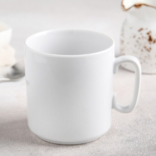 Д6с0120ф34 (в кор.24шт.) - Кружка 300см3 "Белое из [01097321] Д6с0120ф34 (в кор.24шт.) - Кружка 300см3 "Белое изделие" ф. Джойс, без разделок