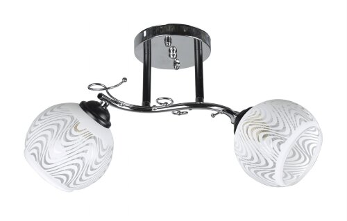 ДС9910B/2 CR+BLK (6) светильник потолочный [01100063] ДС9910B/2 CR+BLK (6) светильник потолочный