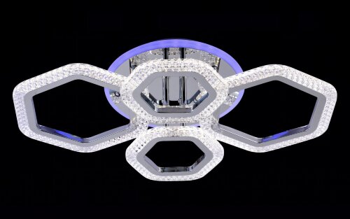 МС-LI8490C/2+2 CR (RGB) Led 38W+4W 3000K+4000K+650 [01101737] МС-LI8490C/2+2 CR (RGB) Led 38W+4W 3000K+4000K+6500K диммер (1) светильник потолочный