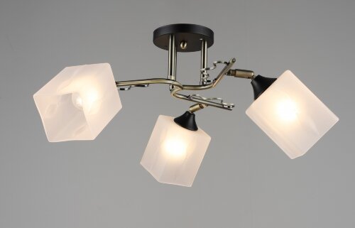 ВР-N4853/3 AB+BK (6) светильник потолочный [01101644] ВР-N4853/3 AB+BK (6) светильник потолочный