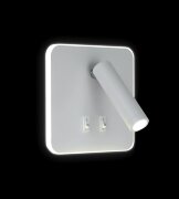 KL-RDL033S WH Led 7+1W 4000K Размер: 15*15*8,5см ( [01109452]