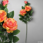 739919 (в уп.24шт.) - Цветок искусственный Роза пи [01109660]