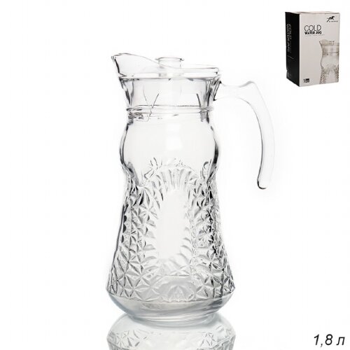 643060 (в уп.12шт.) - Кувшин с крышкой 1,8л. /J-13 [01096548] 643060 (в уп.12шт.) - Кувшин с крышкой 1,8л. /J-136RSL/