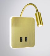 KL-RDL044 Brass Led 9+3W 4000K Размер: 15*15*13см [01109467]