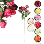 718612 (в уп.72шт.) - Цветок искусственный Роза H= [01106337]