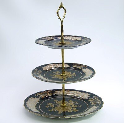 A113a (в кор.18шт.) - АКЦИЯ Фруктовница 3-х ярусна [01064801] A113a (в кор.18шт.) - АКЦИЯ Фруктовница 3-х ярусная 6"-7"-9"