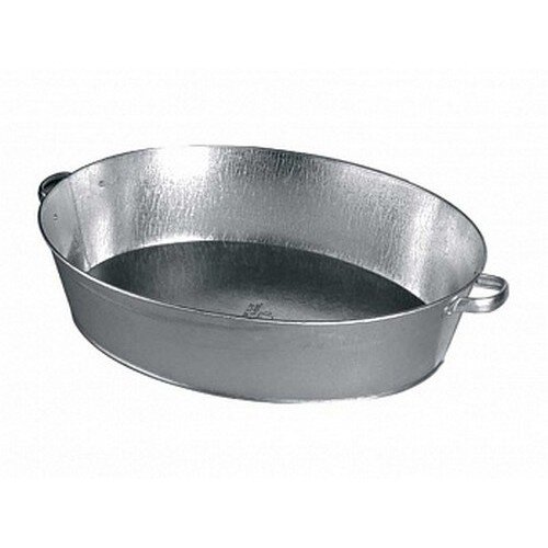 111559-РСВ (в уп.5шт.) - Таз овальный оцинкованный [01056899] 111559-РСВ (в уп.5шт.) - Таз овальный оцинкованный 17л. г.Магнитогорск, материал:  оцинкованная сталь.