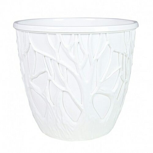 380585-РСВ (в уп.16шт.) - Кашпо "Форест" (3л.) Цв. [01093163] 380585-РСВ (в уп.16шт.) - Кашпо "Форест" (3л.) Цв. Белый (Арт. КШ-0973)