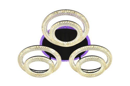 Д3623C/3+3C BK Led 150W+20W 3000K+4000K+6500K+RGB [01103541] Д3623C/3+3C BK Led 150W+20W 3000K+4000K+6500K+RGB диммер (1) светильник потолочный