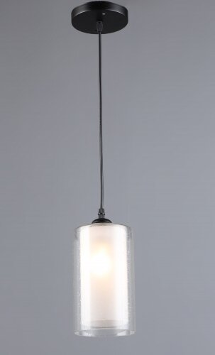 ВР-N6547/1H BK D120*H200/H800мм (20) светильник по [01110172] ВР-N6547/1H BK D120*H200/H800мм (20) светильник потолочный