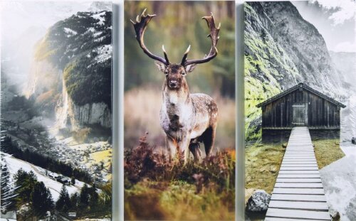 65*99/3 D-10055 - Модульная картина [01098995] 65*99/3 D-10055 - Модульная картина