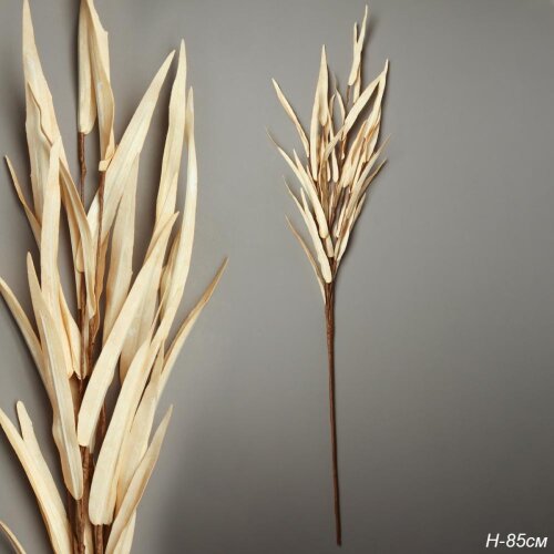 740415 (в уп.12/144шт.) - Ветка декоративная 85см. [01110449] 740415 (в уп.12/144шт.) - Ветка декоративная 85см. / RW-317-4 / цвет бежевый