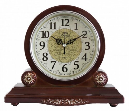 3824R S (в кор.10шт.) - Часы настольные WORLD, ква [01085537] 3824R S (в кор.10шт.) - Часы настольные WORLD, кварцевый механизм плавного хода от бат АА, размер: 260х300х75мм, материал: пластик, стекло.