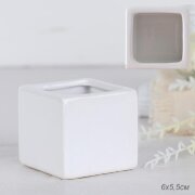 716484 (в уп.12/144шт.) - Кашпо Куб 6х5,5см. / 223 [01108063]