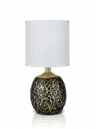 В-HS8515 black+white shade, размер: 130*130*260мм [01103973] В-HS8515 black+white shade, размер: 130*130*260мм (24) светильник настольный