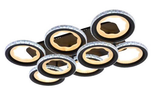 МС-C7171A/8 GRAPHITE 173W 3000K+4000K+6500K диммер [01102445] МС-C7171A/8 GRAPHITE 173W 3000K+4000K+6500K диммер (1) светильник потолочный