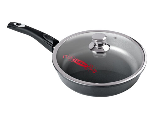 с2654а (в уп.5шт.) - Сковорода 26м. Классик со съе [01100109] с2654а (в уп.5шт.) - Сковорода 26м. Классик со съемной ручкой с крышкой "Горница", диаметр 260мм, толщина дна 6мм, толщина стенок 4,2мм, высота стенок 70мм, материал: алюминий.