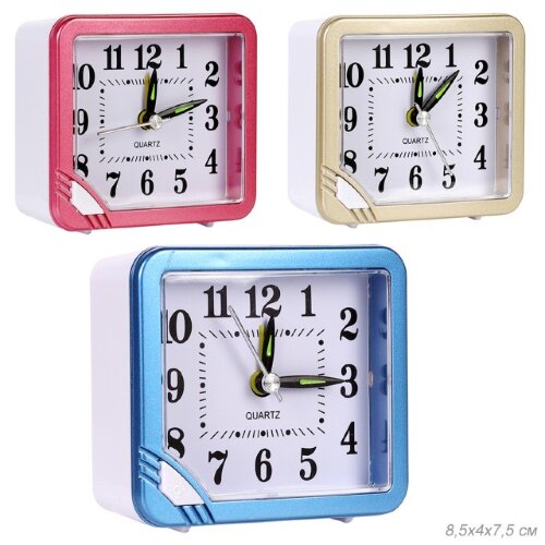 121278 (в уп.200шт.) - Будильник / XD792 / плавный [01101928] 121278 (в уп.200шт.) - Будильник / XD792 / плавный ход, размер: 8,5х4х7,5см.