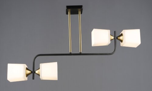 ВР-N6640/4 BK+COP L755*W100*H430мм (4) светильник [01109578] ВР-N6640/4 BK+COP L755*W100*H430мм (4) светильник потолочный