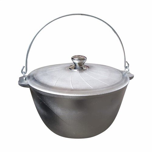 329583-РСВ (в уп.5шт.) - Котел походный 8 литров, [01099934] 329583-РСВ (в уп.5шт.) - Котел походный 8 литров, литой алюминиевый с крышкой арт. 48300