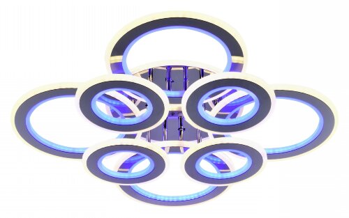 МС-LI8881/4+4A CR (BL+YL) Led 214W+168W 3000K-4000 [01096527] МС-LI8881/4+4A CR (BL+YL) Led 214W+168W 3000K-4000K-6500K диммер (1) светильник потолочный