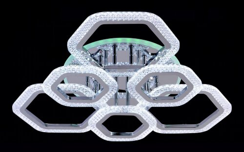 МС-LI8490C/3+3A CR (RGB) Led 58W+5W 3000K+4000K+65 [01101740] МС-LI8490C/3+3A CR (RGB) Led 58W+5W 3000K+4000K+6500K диммер (1) светильник потолочный