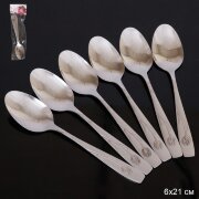 696649 (в уп.100шт.) - Ложка столовая 6 штук, 6х21 [01102708]