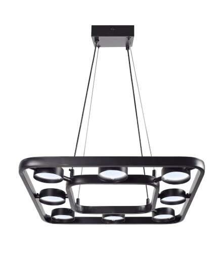 PRD-P 0892S/8 BK L525*W525*H1000мм патрон: GX53 ла [01109783] PRD-P 0892S/8 BK L525*W525*H1000мм патрон: GX53 лампочки в комплект не входят (5) светильник потолочный