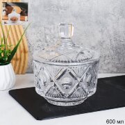 748646 (в уп.24шт.) - Сахарница с крышкой 600мл. / [01110024]