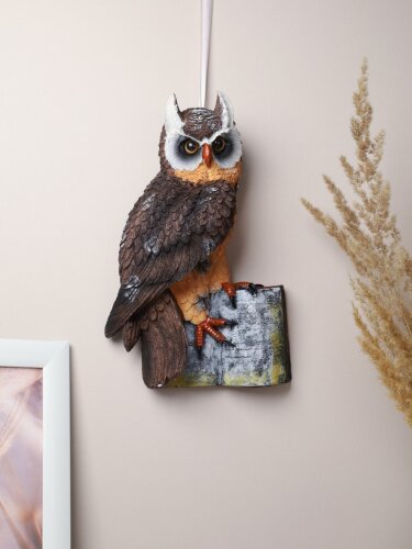 615204 (в уп.12шт.) - Статуэтка Сова 8,5х10х32см. [01109948] 615204 (в уп.12шт.) - Статуэтка Сова 8,5х10х32см. / 2025-2 /, материал: полистоун.