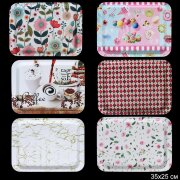 697083 (в уп.80шт.) - Поднос прямоугольный 35х25см [01111562]