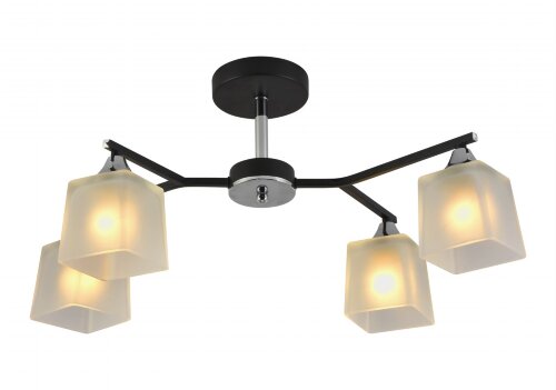 МС-XA1367/4 BK+CR (6) светильник потолочный [01102898] МС-XA1367/4 BK+CR (6) светильник потолочный