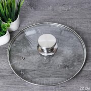 726689 (в уп.40шт.) - Крышка стеклянная 22см. / VD [01108252]