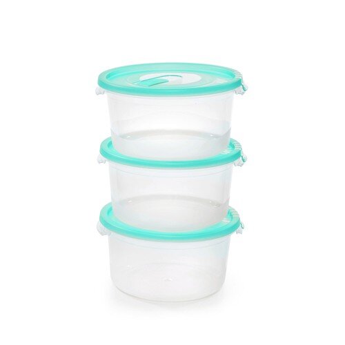 93773-РСВ (в уп.45комп.) - Комплект контейнеров СВ [01096292] 93773-РСВ (в уп.45комп.) - Комплект контейнеров СВЧ 3шт "СМАЙЛ" кругл. с клапаном (0,4л) СВЧ С52001 "ПБ"