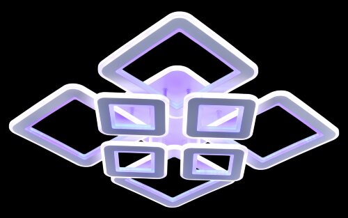 МС-LI8882/4+4A WH (BL+YL) Led 254W+200W 3000K-4000 [01097775] МС-LI8882/4+4A WH (BL+YL) Led 254W+200W 3000K-4000K-6500K диммер (1) светильник потолочный