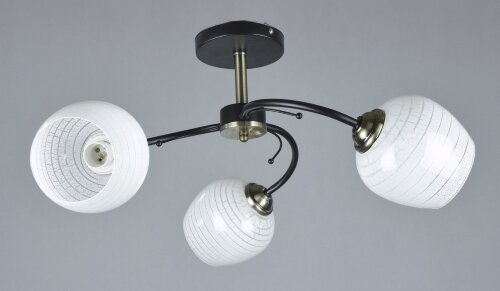 С-YX8688/3 BK+AB (4) АКЦИЯ светильник потолочный [01095881] С-YX8688/3 BK+AB (4) АКЦИЯ светильник потолочный