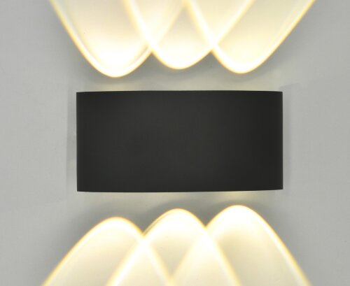 Х-B20942/6 BK LED 6*1W 4000K (25) светильник насте [01103682] Х-B20942/6 BK LED 6*1W 4000K (25) светильник настенный