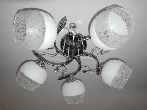 ДС7363C/5 CR+BS (4) АКЦИЯ светильник потолочный [01092370] ДС7363C/5 CR+BS (4) АКЦИЯ светильник потолочный