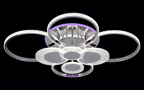 МС-DK5883B/8 CR (RGB) Led 127W+5W 3000K+4000K+6500 [01101319] МС-DK5883B/8 CR (RGB) Led 127W+5W 3000K+4000K+6500K диммер (1) светильник потолочный