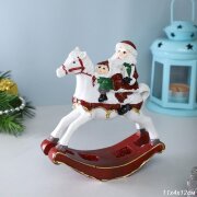 746612 (в уп.96шт.) - Фигурка Лошадь качалка ретро [01110748]