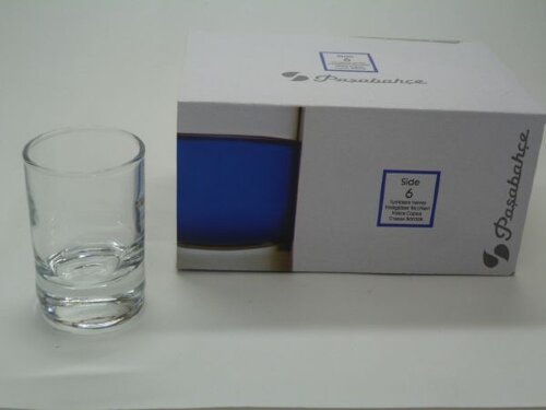 42484B (в кор.12наб.) - Набор стаканов SIDE 6 шт. [01080440] 42484B (в кор.12наб.) - Набор стаканов SIDE 6 шт. V=60мл h=70мм (водка)