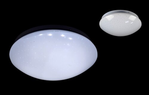 1200094 "ЗВЕЗДНОЕ НЕБО" 15Вт НББ-Р-4 6000К ПОЛУСФЕ [01108725] 1200094 "ЗВЕЗДНОЕ НЕБО" 15Вт НББ-Р-4 6000К ПОЛУСФЕРА (215*80мм, основание 185мм) TANGO РОССИЯ ЦВЕТНАЯ УПАКОВКА, Светильник LED настенно-потолочный