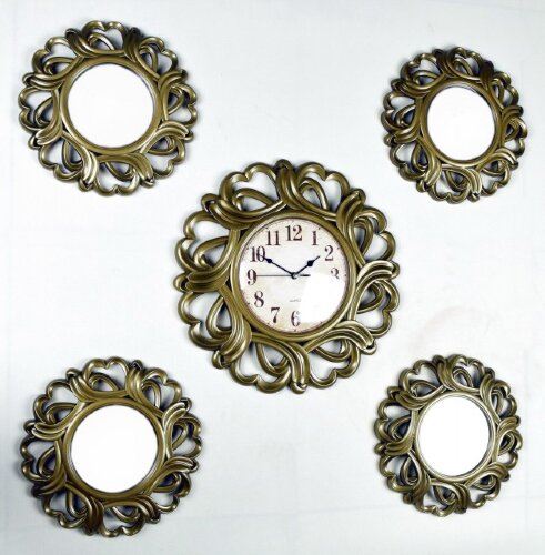 2909-11E-XYM Бронза (в кор.8шт.) - Часы настенные, [01090126] 2909-11E-XYM Бронза (в кор.8шт.) - Часы настенные, размер: D35,5*B3,5см, D25,4*B2,5см, материал: пластик, стекло, кварцевый бесшумный механизм с плавным ходом