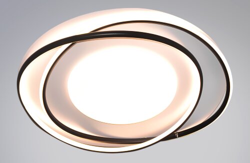 Ч-MD046 WH+BK Led 148W 3000-7000K диммер, размер: [01110730] Ч-MD046 WH+BK Led 148W 3000-7000K диммер, размер: D500*H75мм (1) светильник потолочный