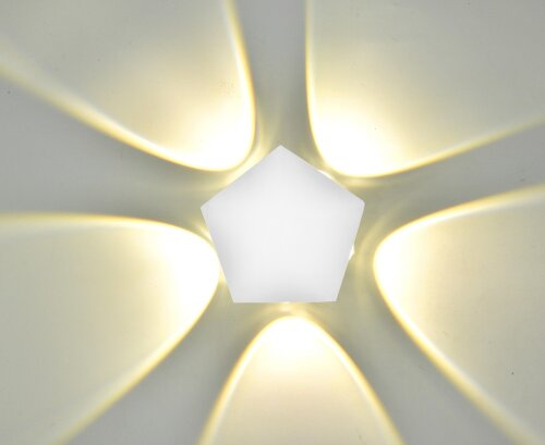 Х-B20951/5 WT LED 5*1W 4000K (25) светильник насте [01103687] Х-B20951/5 WT LED 5*1W 4000K (25) светильник настенный