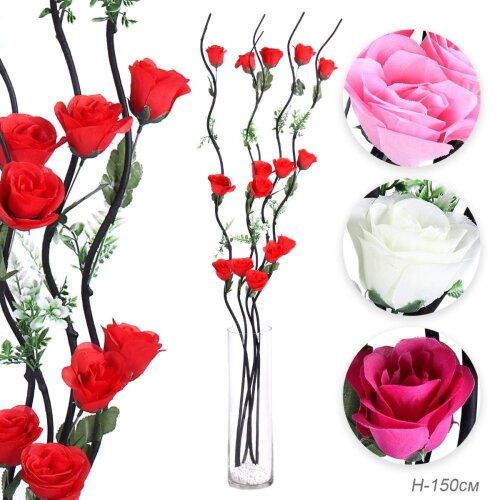 718007 (в уп.120шт.) - Сухоцвет, набор 5 штук H=15 [01108767] 718007 (в уп.120шт.) - Сухоцвет, набор 5 штук H=150см. / GT-175 / А (Розовый)