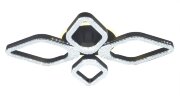 Х20394/2+2+1 BK АКЦИЯ подсветка 3000+BL LED 89W 30 [01094398]