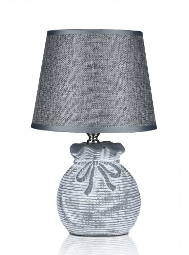 В-HS8261 gray+gray shade, размер: 180*180*300мм (1 [01100291] В-HS8261 gray+gray shade, размер: 180*180*300мм (18) светильник настольный